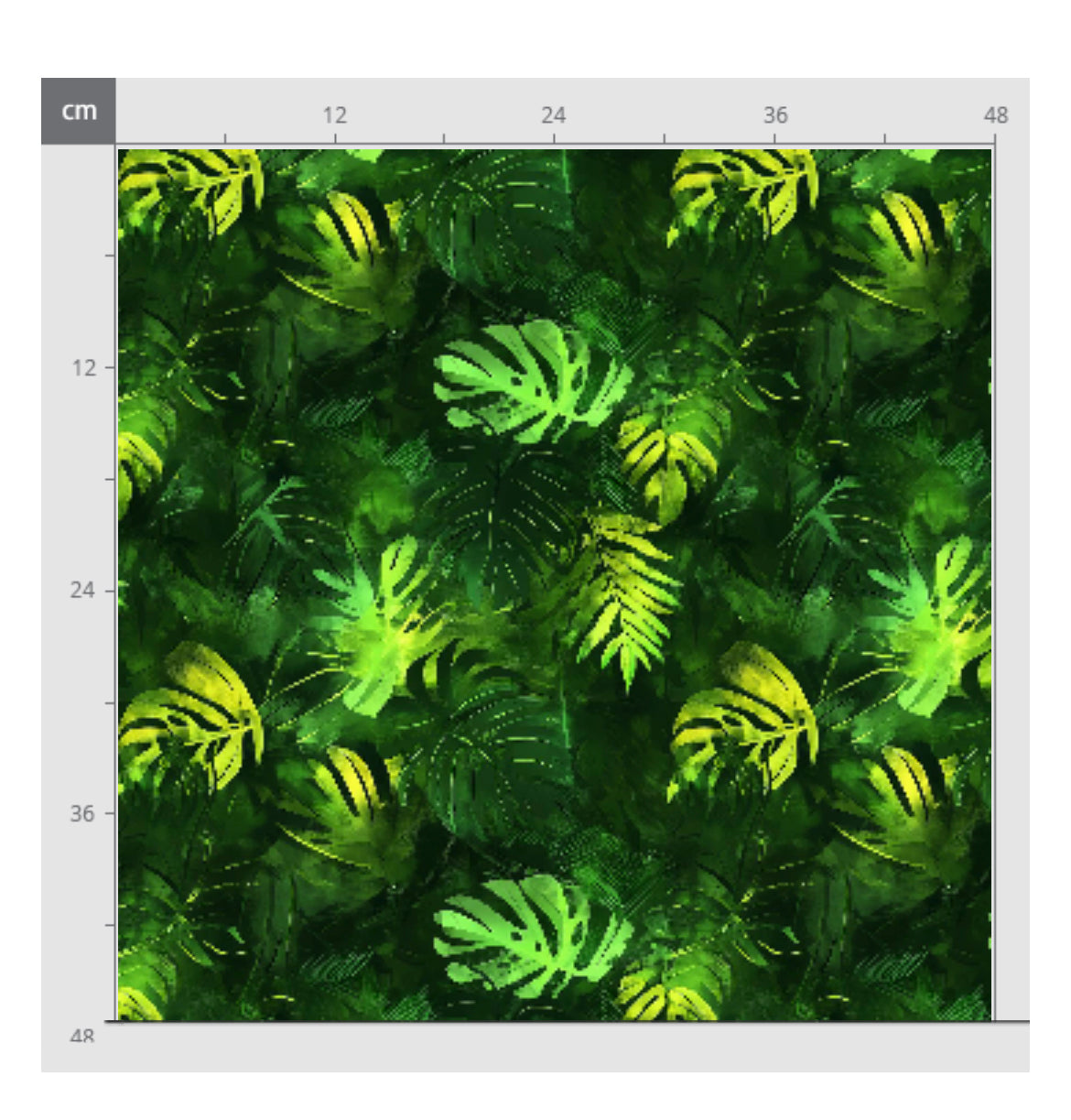 Grüner Mondtera Aktuellevorbestellung Stoff